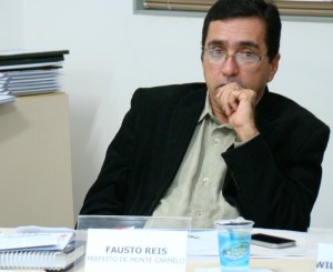 Presidente do Cistri e prefeito do Monte Carmelo, Fausto Nogueira Reis. Foto: Luiz Otavio Petri