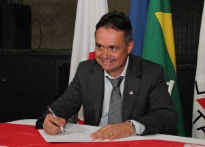 Presidente da Amvap e prefeito de Centralina Elson Martins de Medeiros. Foto: Paulo Augusto